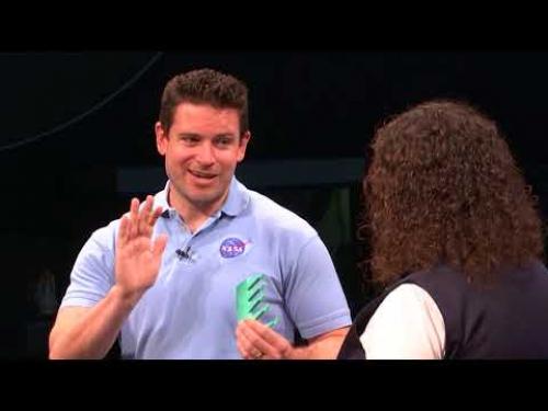 A video with a NASA engineer describing how animals on Earth inspire space technology.